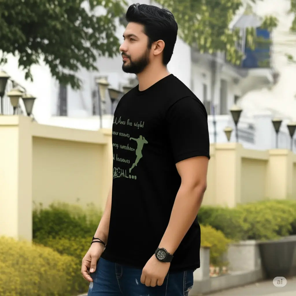 A Goal - Graphic T-Shirt – 100% Cotton - Black & White Variants