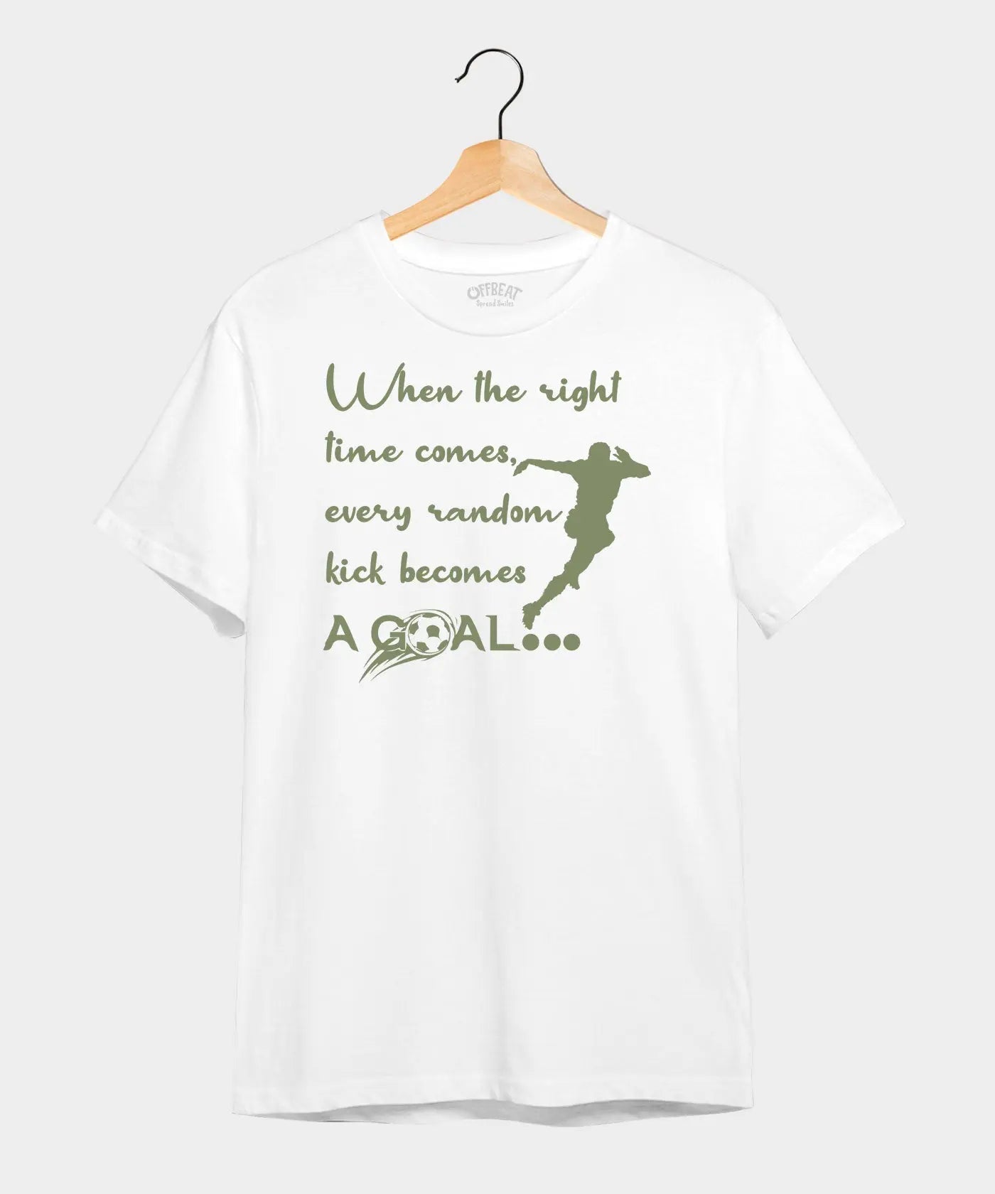 A Goal - Graphic T-Shirt – 100% Cotton - Black & White Variants