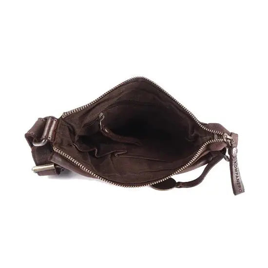 Asta - The Shoulder Handbag -Cognac & Dark Brown