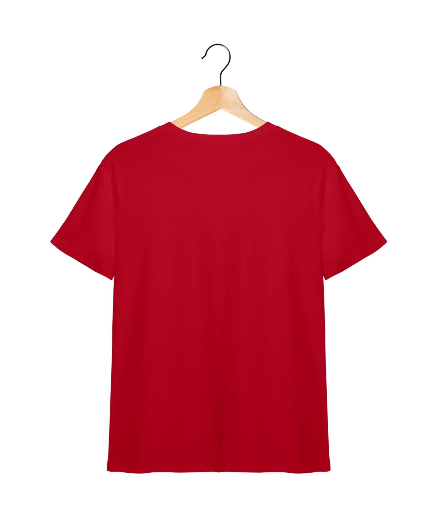 "Champion" - Juniors Unisex T-Shirt –  Premium Round Neck - Red - 100% Cotton