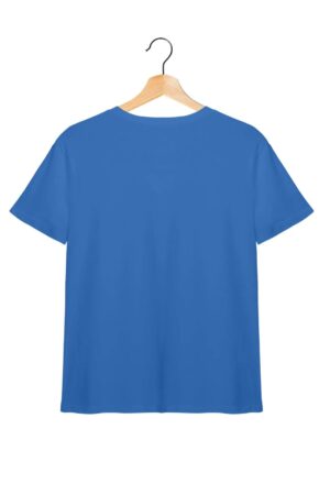 "Dancing Is Easy" - Kids Unisex T-Shirt – Premium Round Neck - Electric Blue - 100% Cotton Offbeat