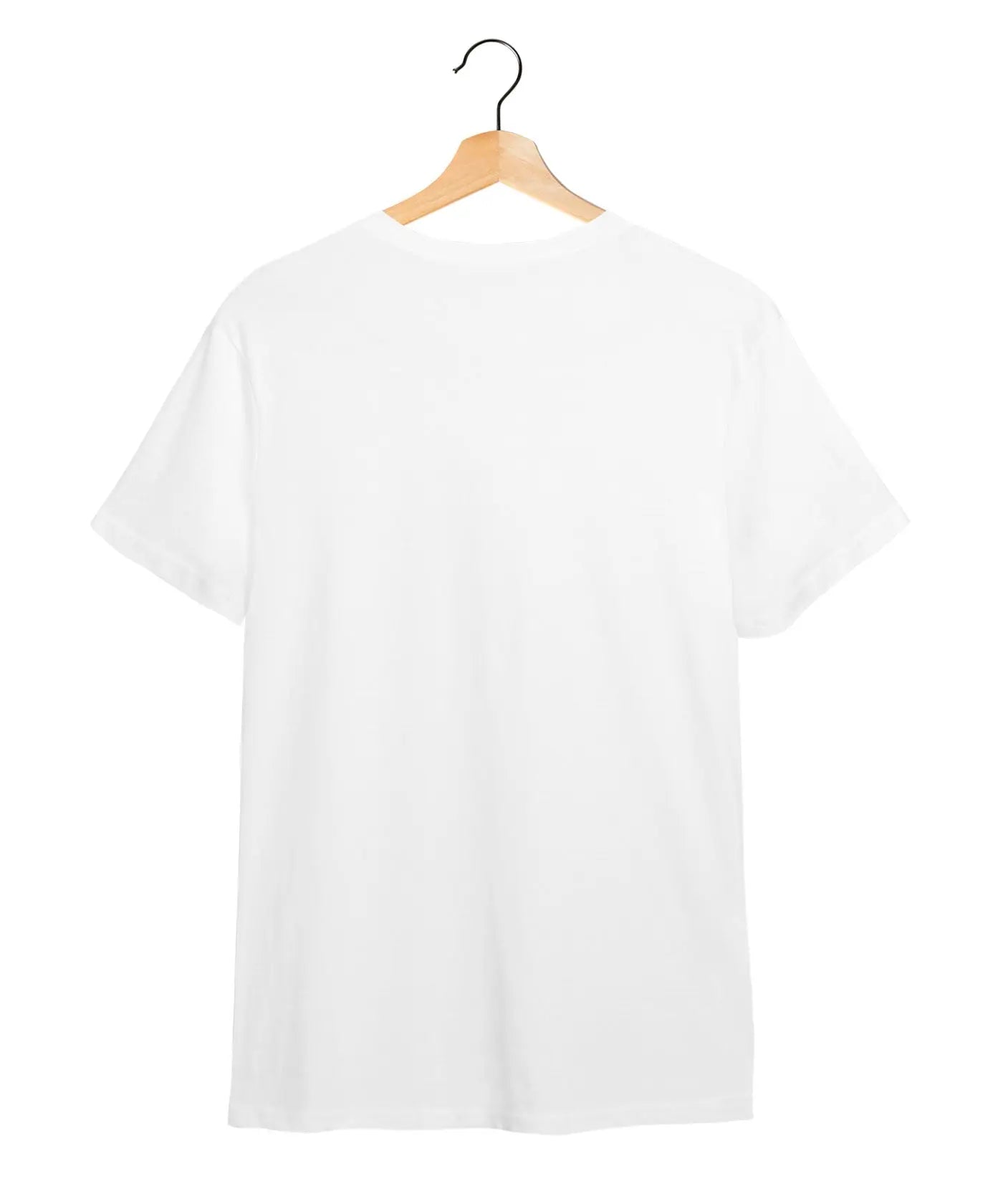 "Designs of India" Printed T-Shirt – Premium Round Neck - White - 100% Cotton