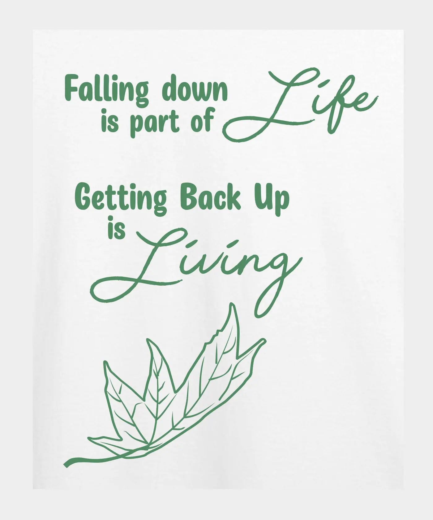 Life And Living - Graphic T-Shirt – 100% Cotton - Sunflower Yellow & White Variants