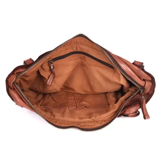 Lucy - The Handbag - Mustard and Cognac