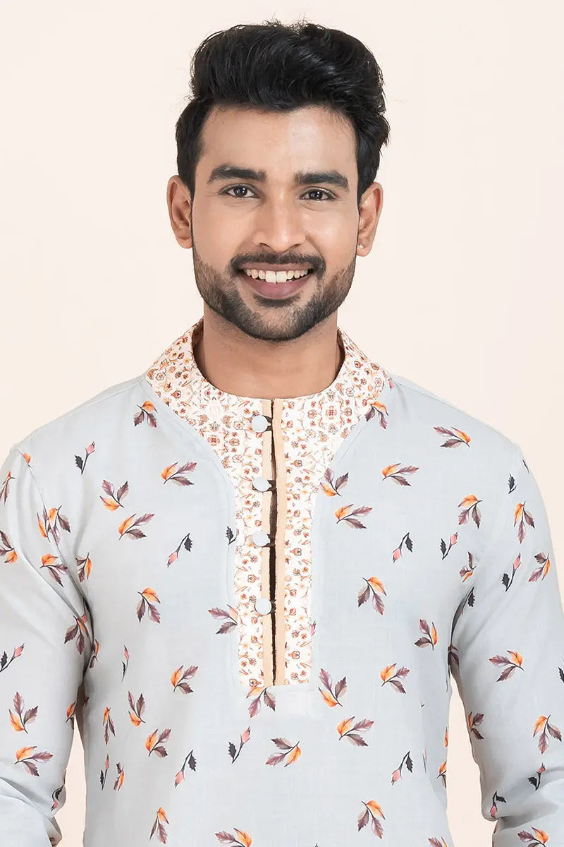 Men’s Multi-Color Cotton Kurta Pajama Set | Elegant Wedding & Festive Wear