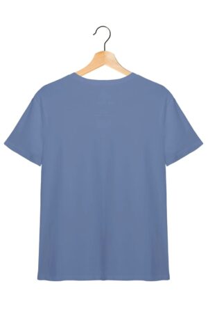 "My Activity" - Juniors Unisex T-Shirt –  Premium Round Neck - Pigeon Blue - 100% Cotton Offbeat