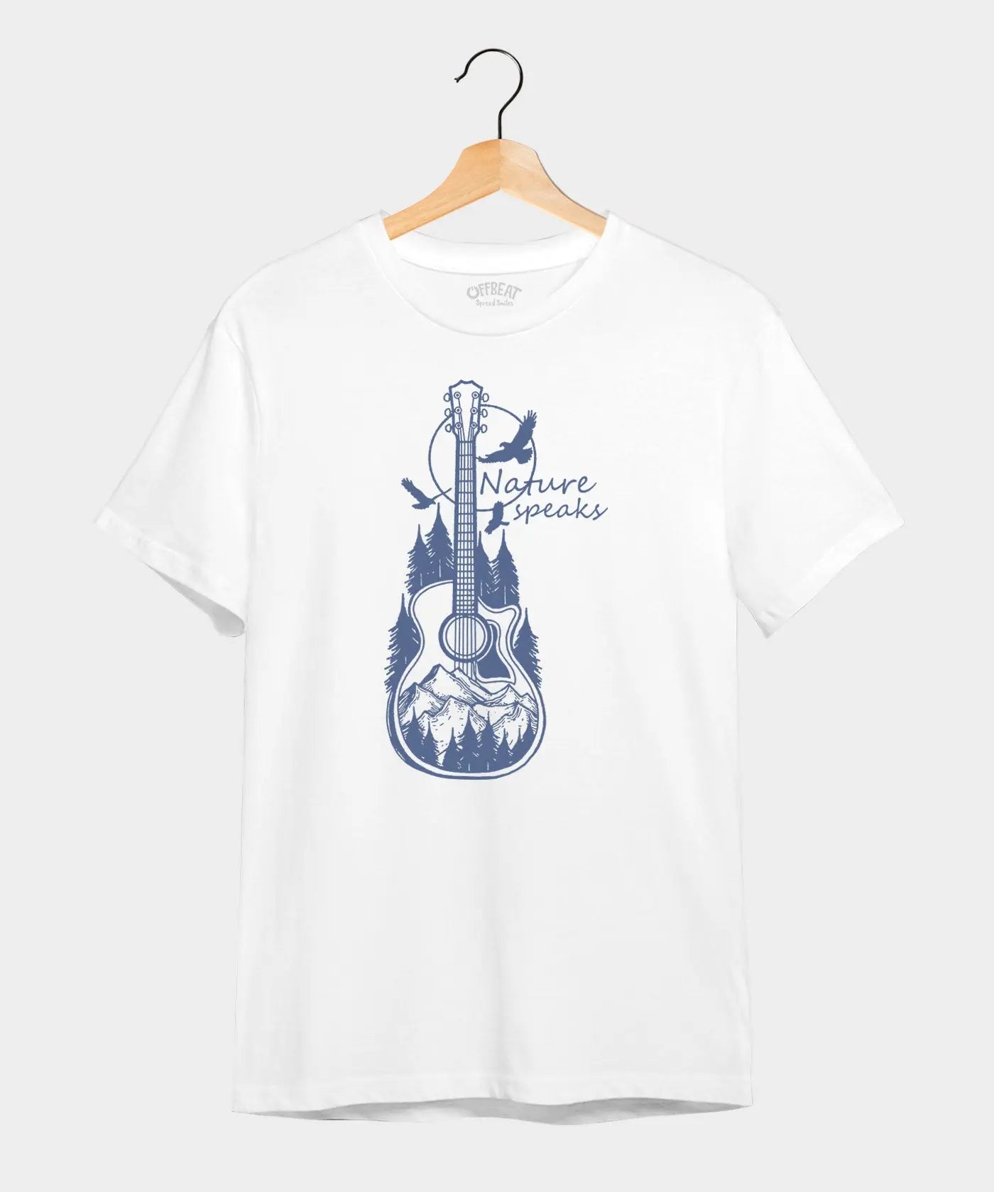 Nature's Rythym - Women Graphic T-Shirt – 100% Cotton - Maroon & White Variants